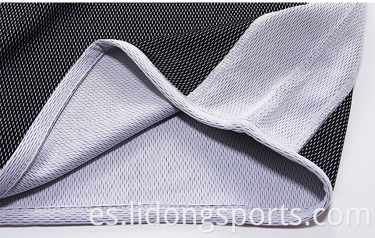 Hombres personalizados ropa activa de impresión personalizada Mesh Baloncesto Jersey Uniforme Sublimación Jersey de baloncesto reversible